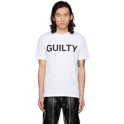 White Guilty T Shirt 222843M213002