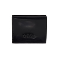 Black Leather Wallet 231843M164000