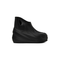 Black Mono Chelsea Boots 231776M223001