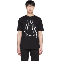 Black Graphic T Shirt 222776M213019