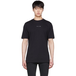 Black Graphic T Shirt 222776M213021