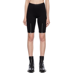 Black CR Biker Shorts 231776F088000