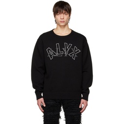 Black Arch Sweater 231776M201000