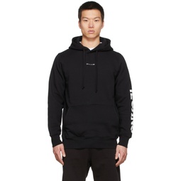 Black Scarred By Techno Hoodie 221776M202004