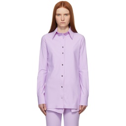 Purple Rea Shirt Dress 221776F052006