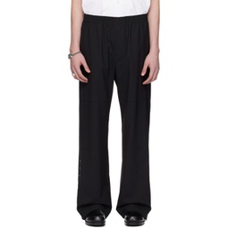Black Tailored Trousers 241776M191001