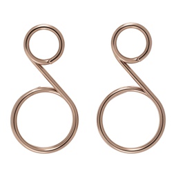 Bronze Bubble Wands Earrings 241302F022000