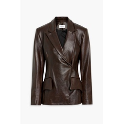 Alden leather blazer