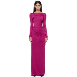 Pink Nubria Maxi Dress 241427F055002