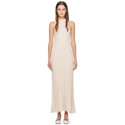 Beige Traveling Maxi Dress 241283F055000