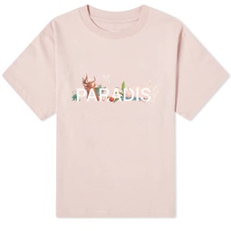 3.Paradis Paradis Cropped T-Shirt Pink