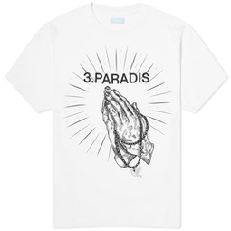 3.Paradis Praying Hands T-Shirt White