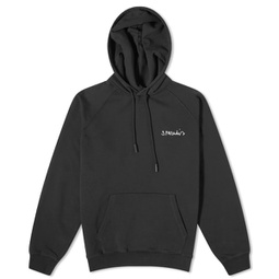 3.Paradis x Edgar Plans Chalkboard Hoodie Black