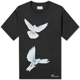 3.Paradis Flying Doves T-Shirt Black