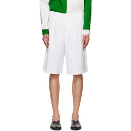 White Deck Shorts 231466M193014