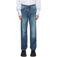 Blue Faded Jeans 241010M186008