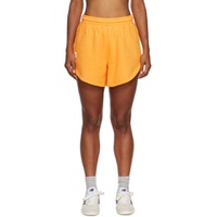 Orange Barb Sport Shorts 222932F541004