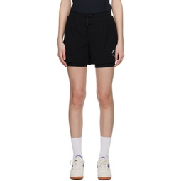 Black Two-In-One Shorts 231932F541005
