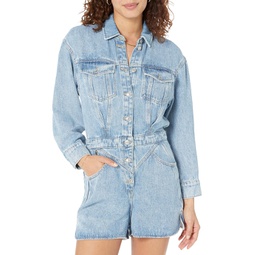 Womens 7 For All Mankind Front Yoke Romper