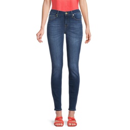The Skinny Mid Rise Jeans