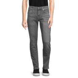 Mid Rise Slim Tapered Jeans