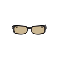 Black Gloop Sunglasses 231025M134021
