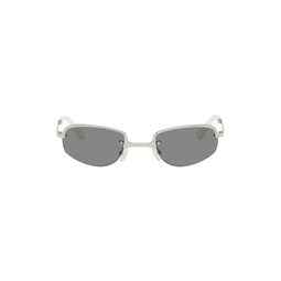 Silver Siron Sunglasses 241025M134018