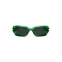 Green Bolu Sunglasses 232025M134007