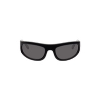Black   Silver Corten Sunglasses 231025M134018