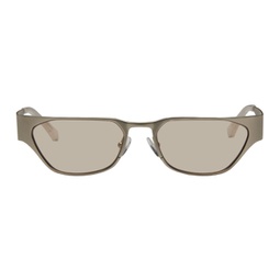 Silver Echino Sunglasses 232025M134003
