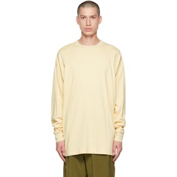 Yellow Melter Long Sleeve T Shirt 222285M202010