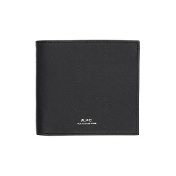 Black New London Wallet 241252M164006