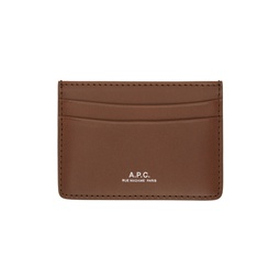 Tan Andre Card Holder 241252M163000