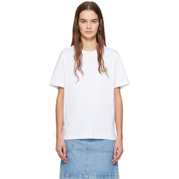 White Patch T Shirt 241252F110019