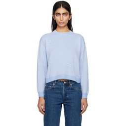 Blue Daisy Sweater 241252F096008