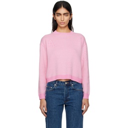 Pink Daisy Sweater 241252F096009