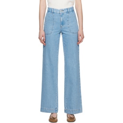 Blue Seaside Jeans 241252F069002