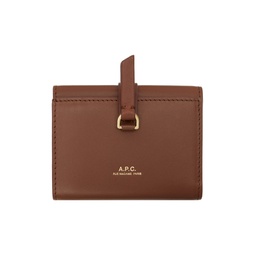 Brown Noa Trifold Wallet 241252F040005
