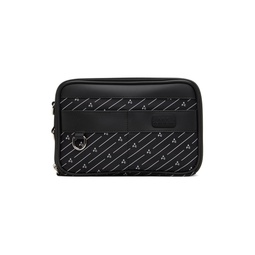 Black Miles Toiletry Pouch 241252M171016