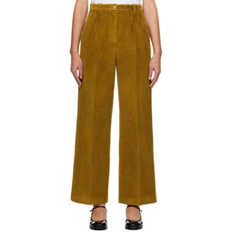Brown Tressie Trousers 241252F087001