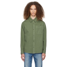 Green Basile Shirt 241252M192006