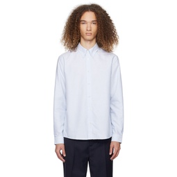 Blue   White Greg Shirt 241252M192028