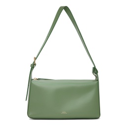 Green Virginie Baguette Bag 241252F048076