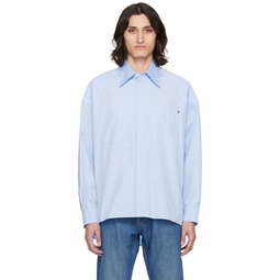Blue Natacha Ramsay Levi Edition Warvol Shirt 241252M192070