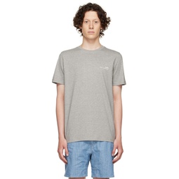 Gray Cotton T Shirt 222252M213086
