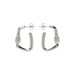 Silver Lock Earrings 231252M144006