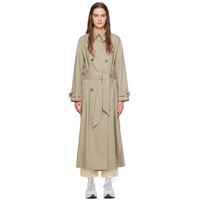 Taupe Louise Trench Coat 241252F067001