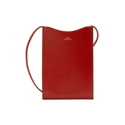 Red Jamie Neck Pouch 221252M171010