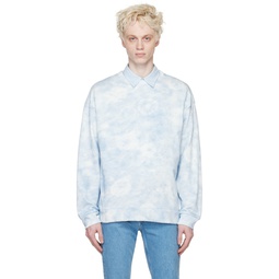 Blue Hubert Sweatshirt 231252M213104