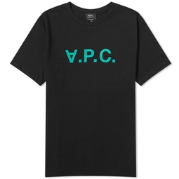 A.P.C. VPC Logo T-Shirt Black & Green